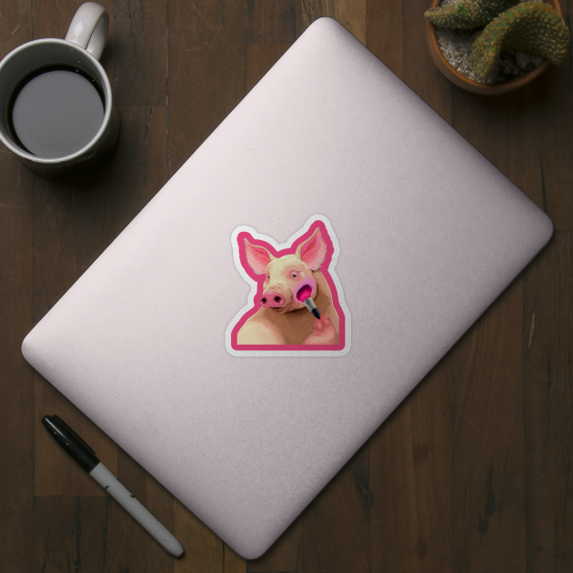 Pig Funny by Mako Design 